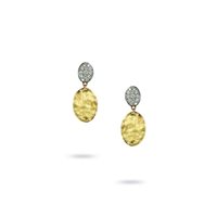 Ohrringe Marco Bicego Dame Siviglia in Gelbgold Diamante 0.20 Ct OB1289-B - OB1289-B